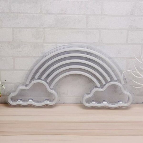 C-10 LED Rainbow Cloud Neon Sign