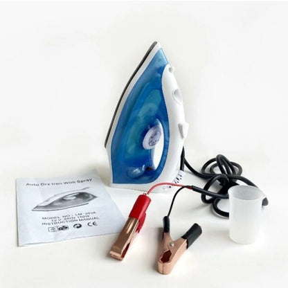 AN-205 Steam Iron With Battery Leads