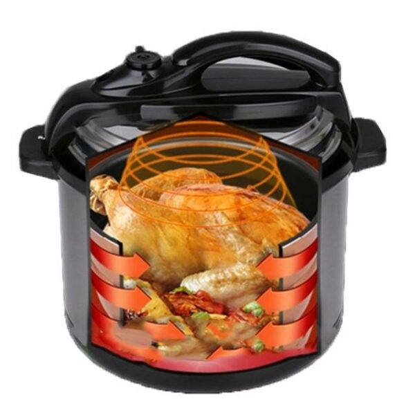 5Ltr 12V Multifunction Solar Powered By Battery Electric Pressure Cooker