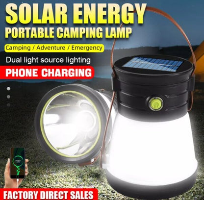 FA-1158 Solar Powered Multifunctional Camping Light