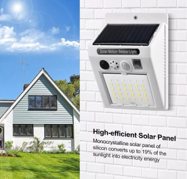 Solar Motion Sensor Light