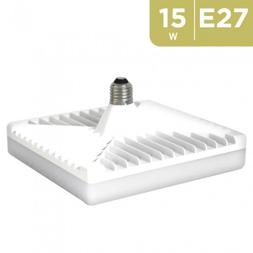 FA-15W E27 LED Square Light 15W 60Degree Rotation