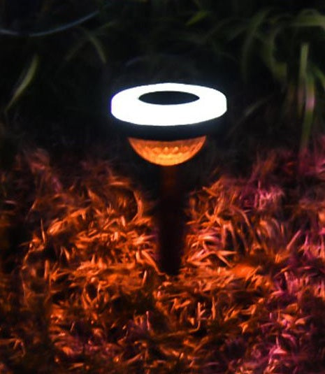 FA-XF-2017A Solar Powered Intelligent Light Control Garden Light Warm White