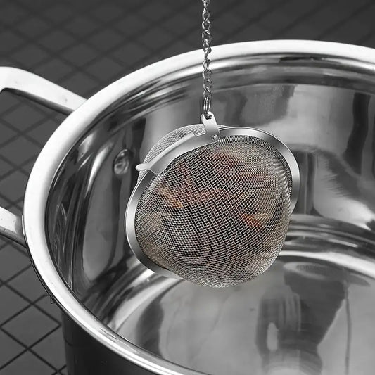 Stainless Steel Herbal Infuser Ball with Locking Clasp