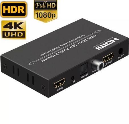XF0515 4K HDMI 2.0 Audio Extractor HDR 4K HDMI Audio Splitter