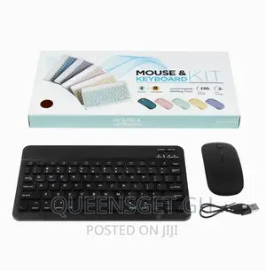 Wireless Chargeable, Bluetooth Keyboard With Mouse