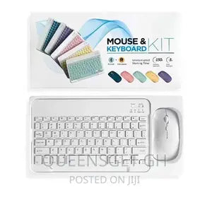 Wireless Chargeable, Bluetooth Keyboard With Mouse