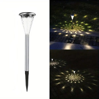 Aerbes AB-TY61 Solar Powered Spike Light 2pcs Warm White LED 30W