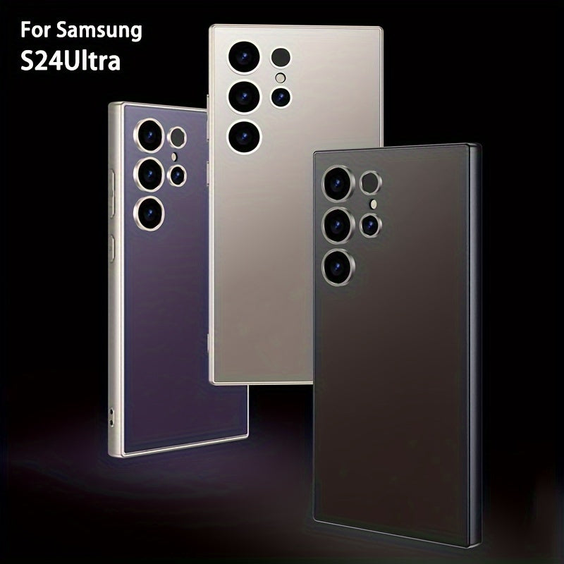 A Luxurious All Inclusive Phone Case Designed for The New Galaxy S24 Ultra  Featuring Full Coverage And Drop Protection for The Camera.