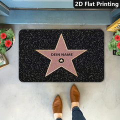 1Pc Soft Warm Flannel Non Slip Indoor/Outdoor Entryway Mat