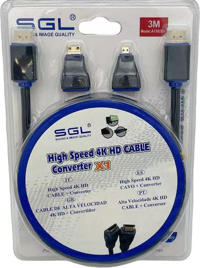 SGL HIGH SPEED 4K HD CABLE CONVERTER