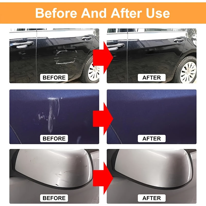 Universal Car Scratch Remover Paint Care Tools  PE (Polyethylene) Material  Auto Swirl Remover  Scratches Repair Polishing  Anti Scratch Wax  with Grinding Compound  for Auto Body Repair
