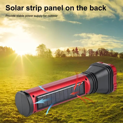 Aerbes AB-TY31 Rechargeable Solar Powered 9 LED +7 COB Flashlight 18W