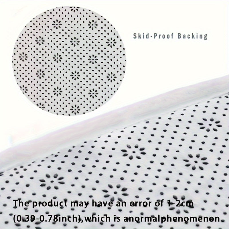 1Pc Cartoon Small Fish Pattern Floor Mat Carpet Living