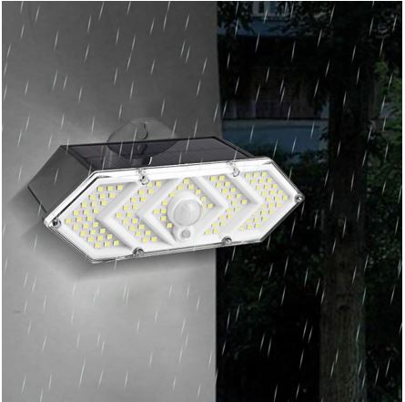 Rechargeable Solar Sensor Interaction  Wall Lamp