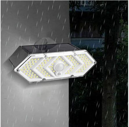 Rechargeable Solar Sensor Interaction  Wall Lamp