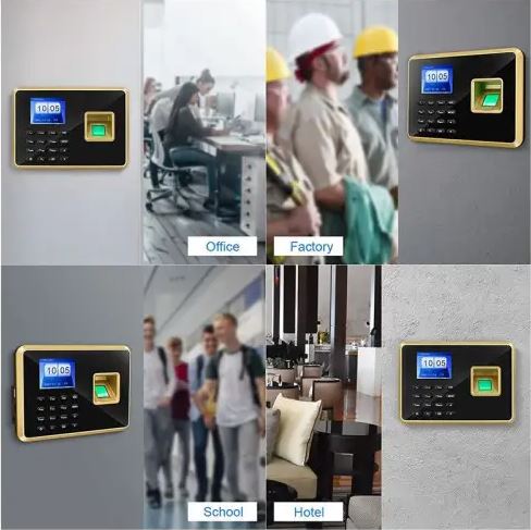 JG312 Standalone Fingerprint Time Clock