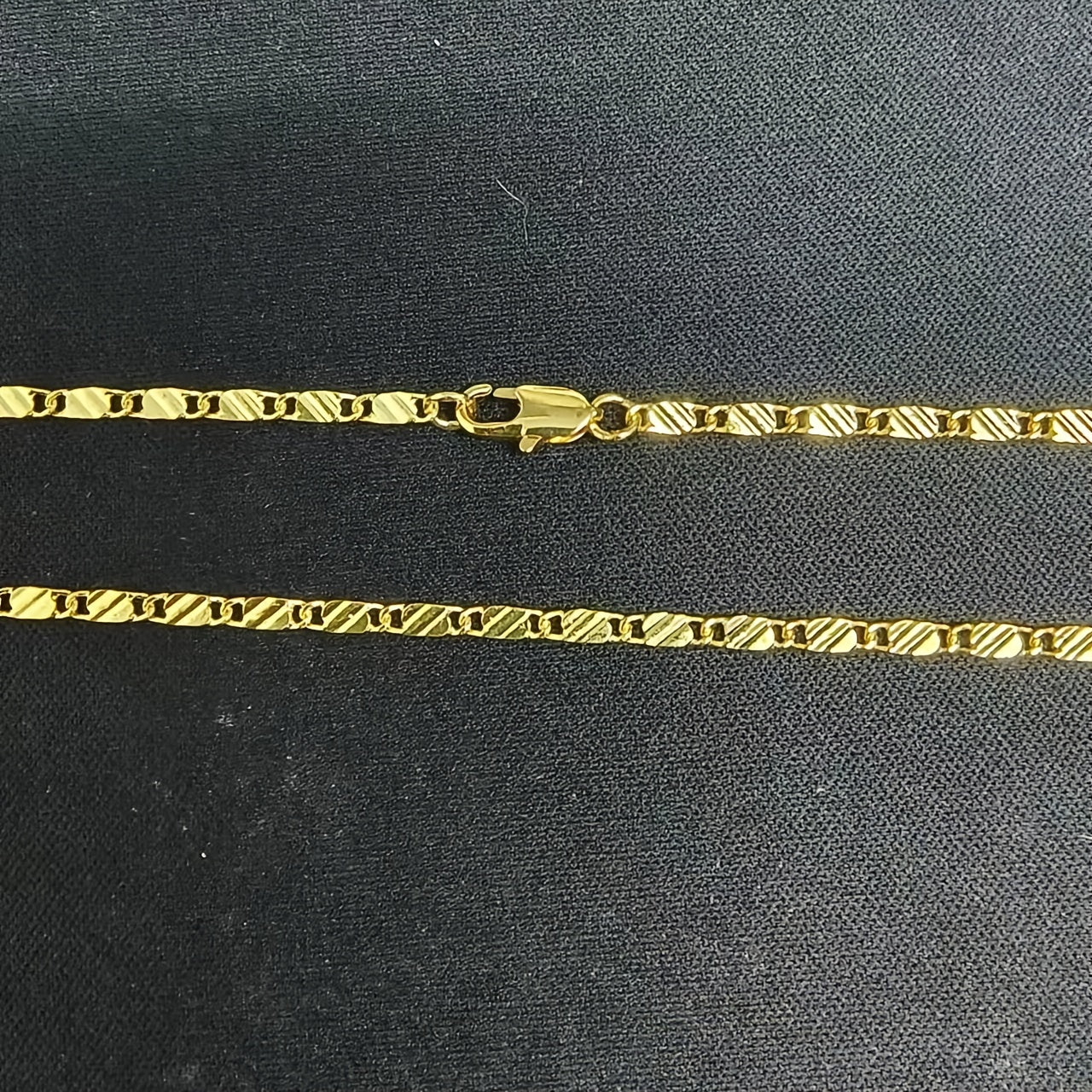 16 30inch 2MM Wide Fashion Luxury Men Women Fashion Solid Embossed Flat Chain Necklace Fine Jewelry