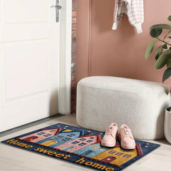 Large Housewarming Welcome Mat Non Slip Soft Polyester