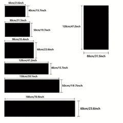 1Pc Flannel Rubber Duckie Rug Non Slip Water Absorbent