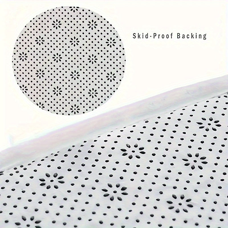 1Pc Cute Cat Paw Print Anti Slip Bath Mat