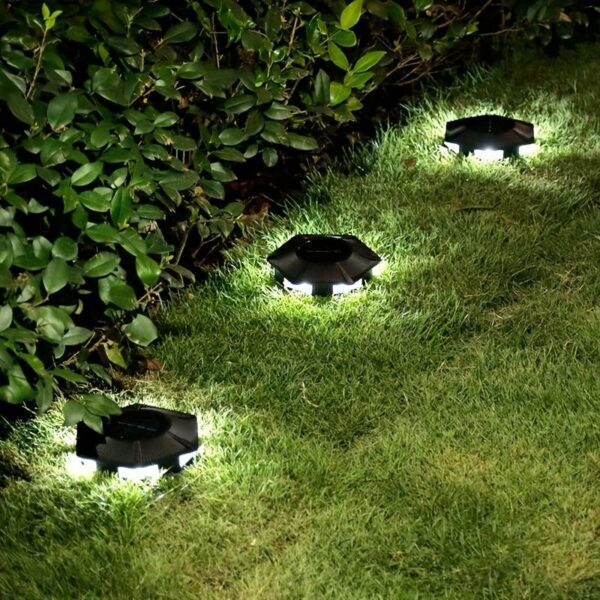FA-6006 Outdoor Solar Sensor Ground Wall Mounted Lamp 6LED