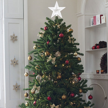 ZYF-105 Christmas Tree Top LED Star White 15cm