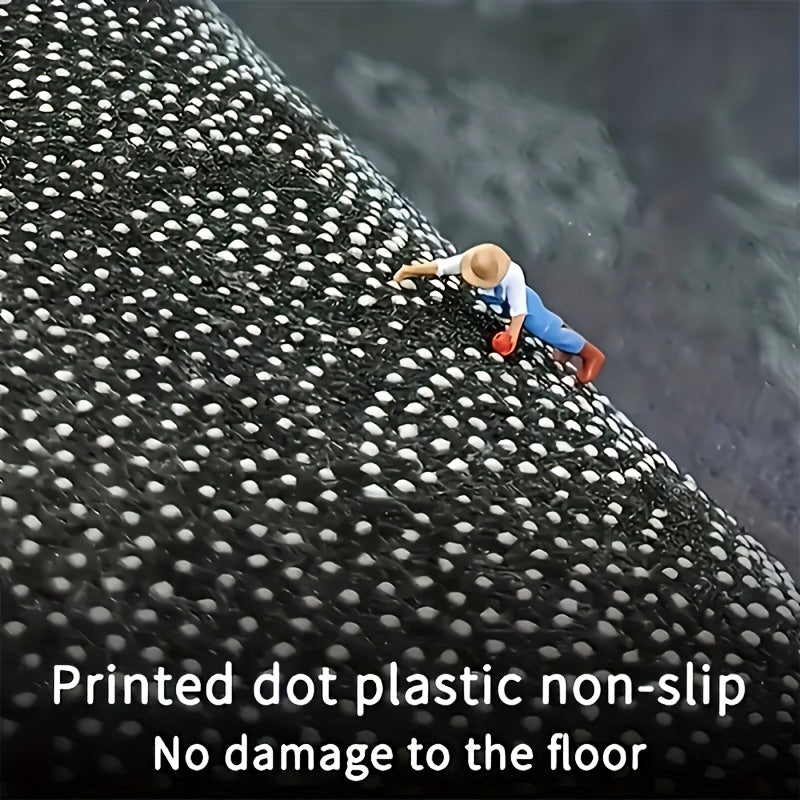 Heavy Duty Dog Paw Print Door Mat With