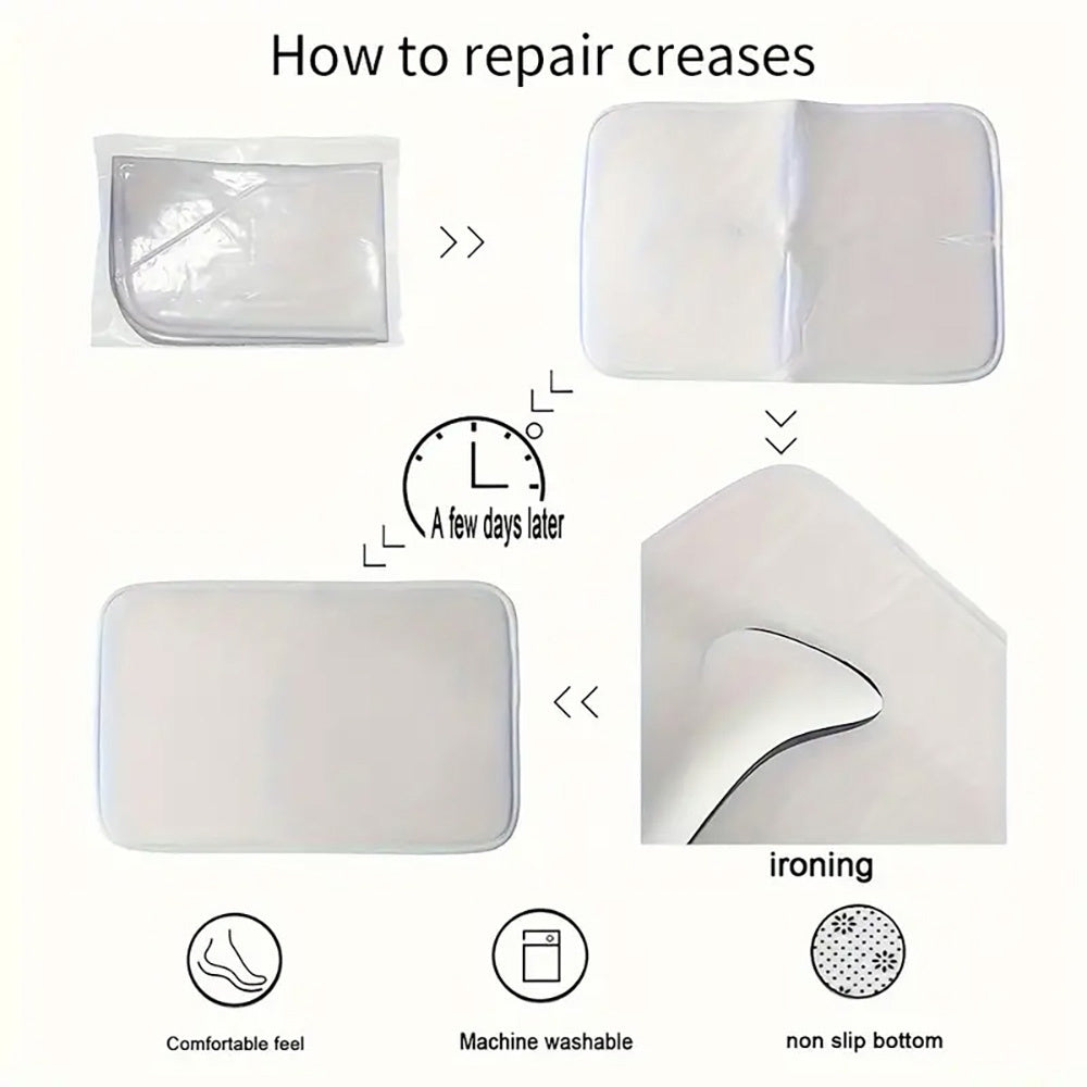 1Pc Black And White Checkered Christmas Doormat With Red