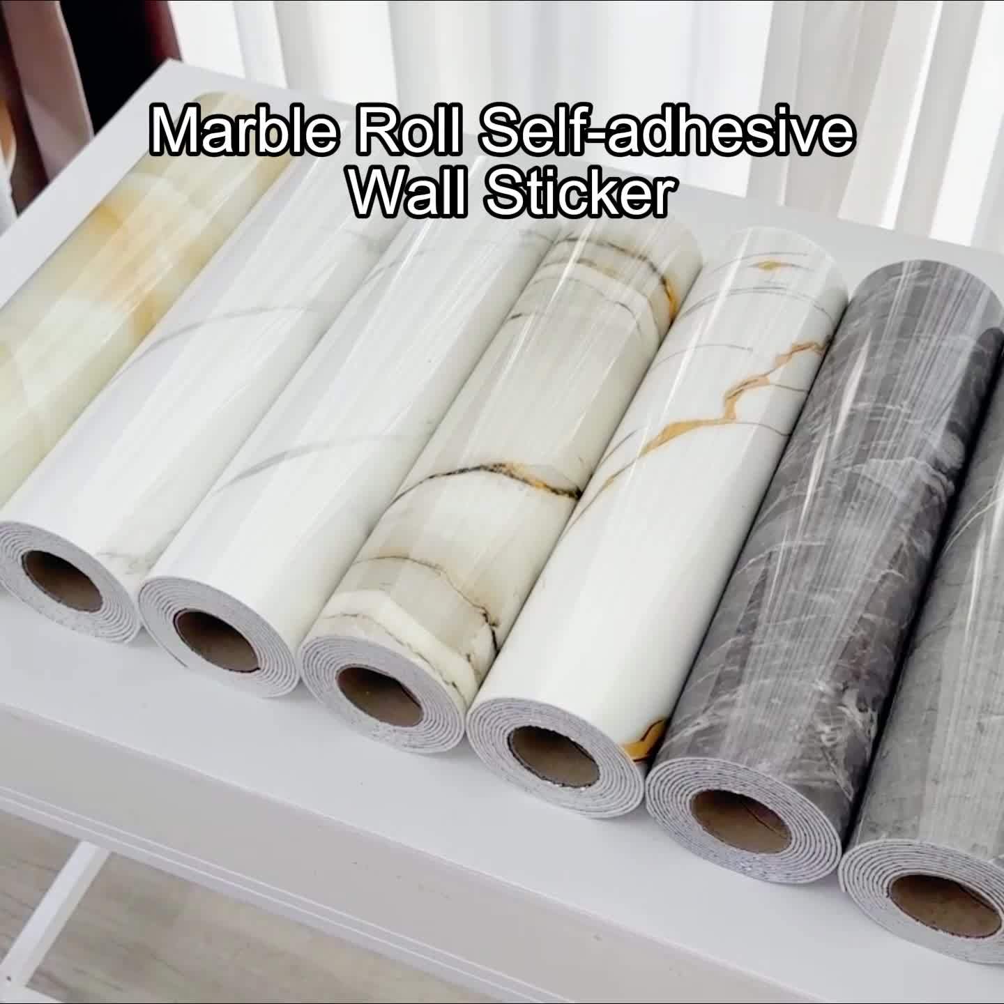 2 Rolls  Thickened Large Roll 3mm  15.67 Inches x 118.11 Inches  European Retro 3D Marble Flooring Stickers  Peel and Stick  Removable and Easy to Maintain  Pvc Wallpaper  Scratch resistant  Multi functional Design Suitable For Bedroom  Living Room