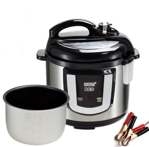 5Ltr 12V Multifunction Solar Powered By Battery Electric Pressure Cooker