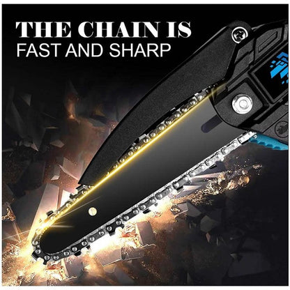 Jiageng JG20375070 Electric Chainsaw With Two 25V Lithium Battery 7500Mah