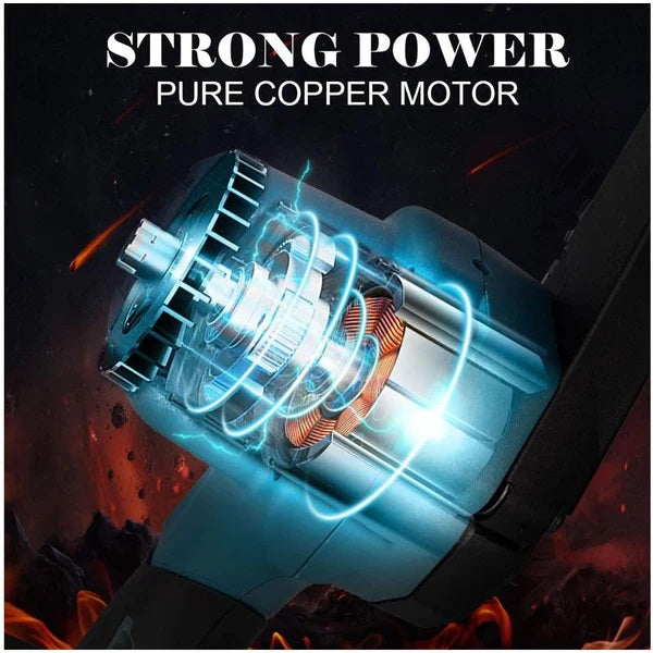 Jiageng JG20375070 Electric Chainsaw With Two 25V Lithium Battery 7500Mah