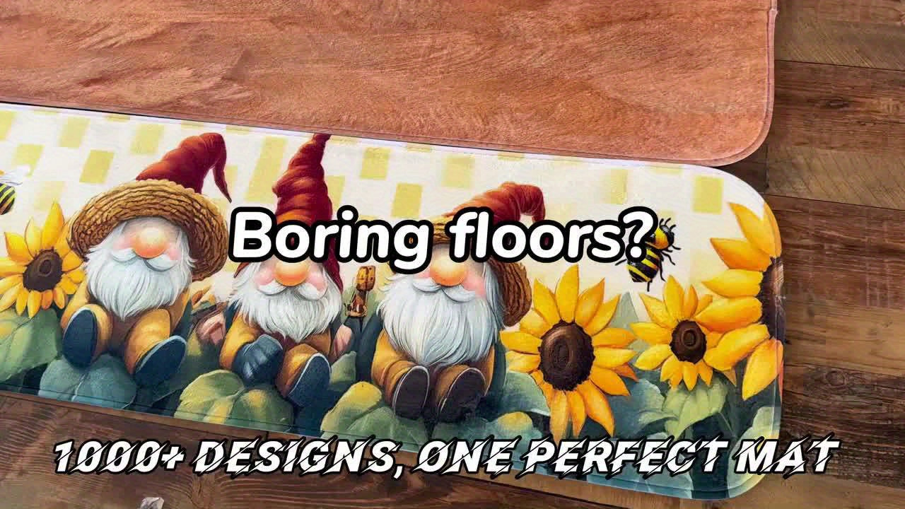 1Pc Personalized Welcome Mat Custom Family Name/Text Entry Non