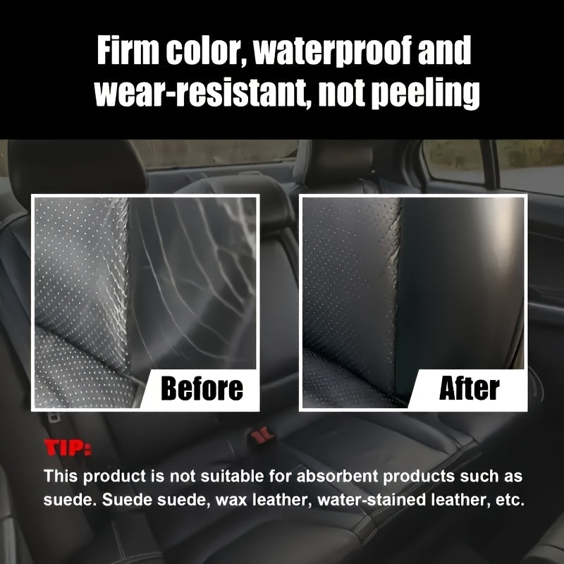 Professional Grade Liquid Black Plastic Repair Marker & Auto Paint Marker Pen   All in One Formula for DIY Car Paint Touch Up  Dashboard  Steering Wheel  Trim & Plastic Surface Scratch Removal (Compatible with Plastic Surfaces)