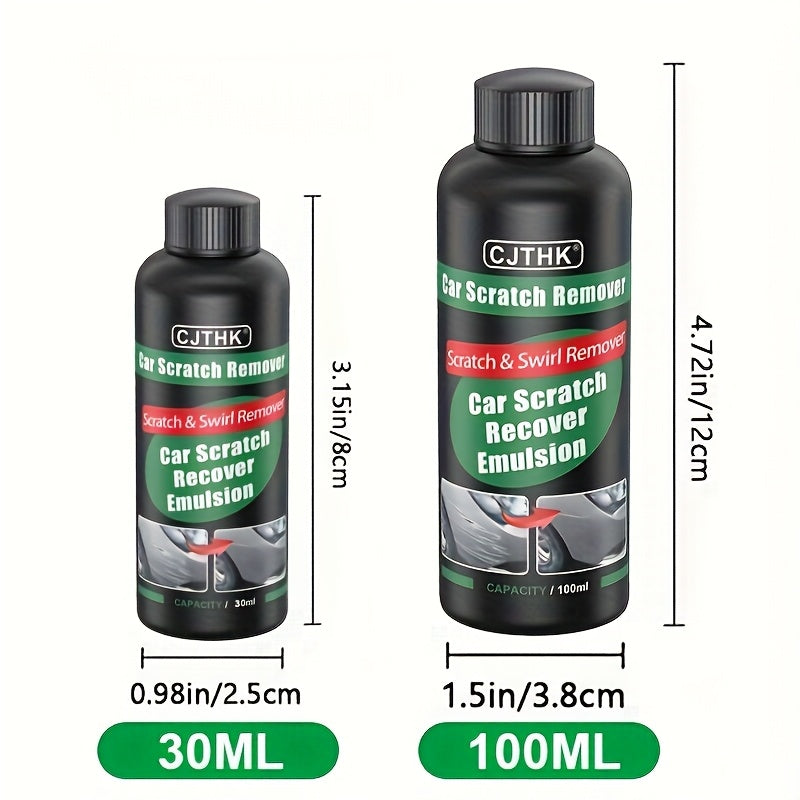 Car Scratch Remover & Polishing Compound   Anti Scratch Wax for Auto Body Paint  Swirl Repair  and Surface Restoration  Easy Application with Sponge or Cloth  Enhances Vehicle Appearance  Car Scratch Remover  Vehicle Appearance Enhancement