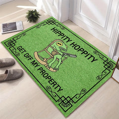 Luxurious Green Frog Pattern Floor Mat 6Mm Thick