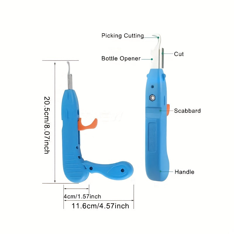 1pc Heavy Duty Gardening Scissors with Long Blades (5cm)   Non Slip Grip  Ergonomic Design for Fruit  Pepper  Floral  Grafting  Bottle Opening   Durable Metal & Plastic Construction  Sturdy Pruning Shears for Garden  Kitchen  Projects