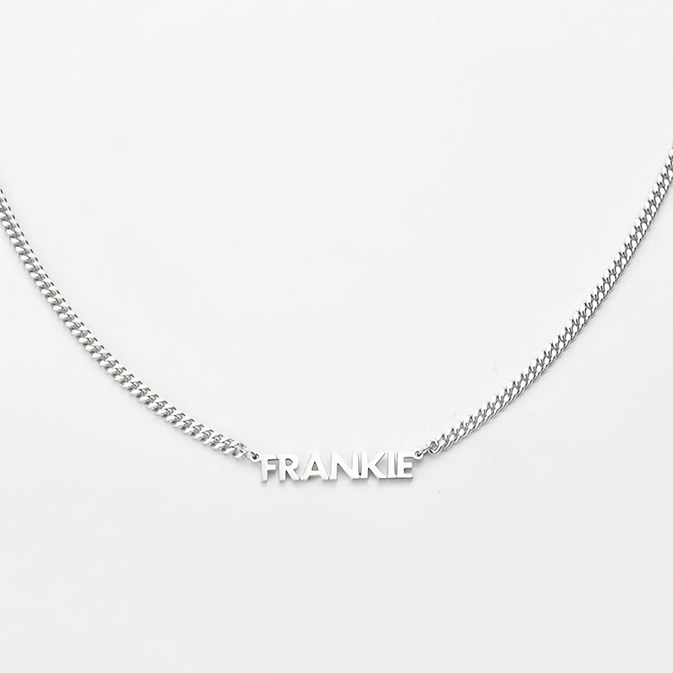 Custom Engraved 18K Golden Plated Stainless Steel Necklace with Pendant   Design  Minimalist Style for Men and Women  Durable 201 Stainless Steel Chain  Name Necklac