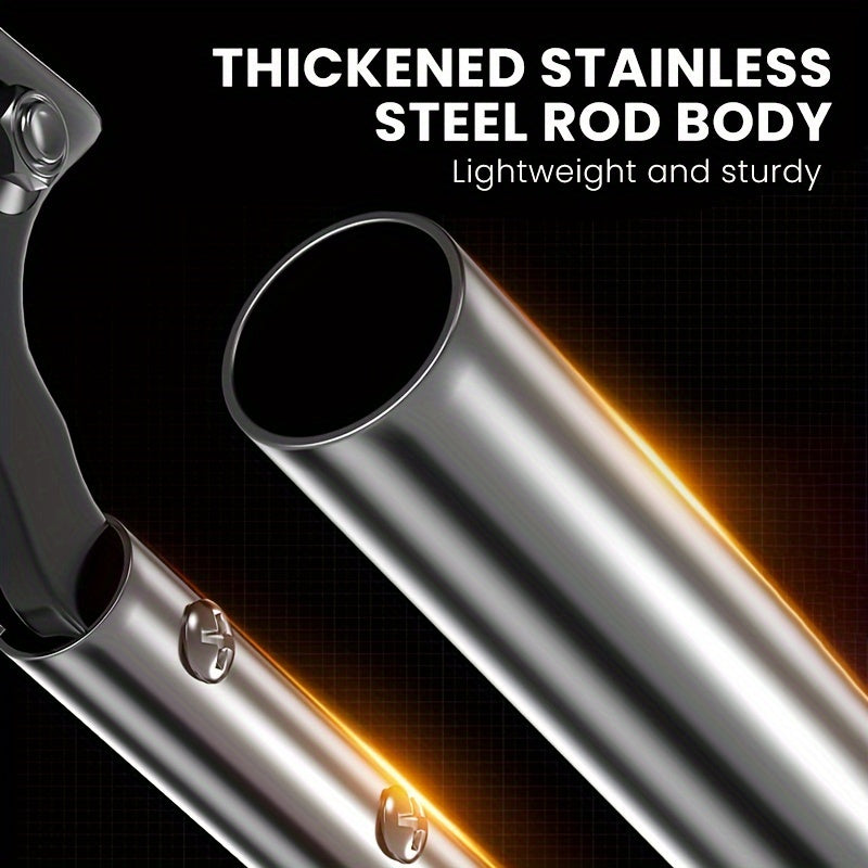 AIRAJ Heavy Duty Retractable Pruning Shears with Extended Pole   1m/39" Reach  Stainless Steel Garden Shears with Shock Absorbing Ergonomic Handles for Tree Trimming  Hedge  Shrub  Fruit Trees   Professional & Home Gardening Tools  Garden Pruning Shears