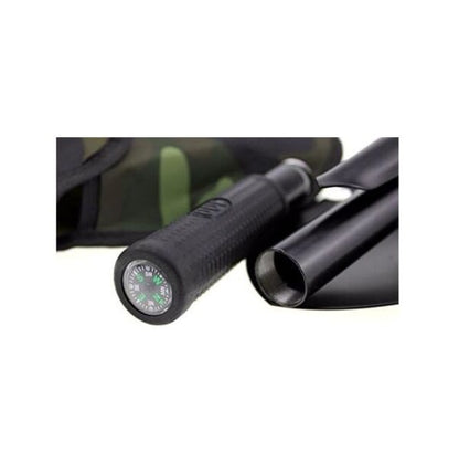 Military Folding Shovel and Pick with Carrying Pouch