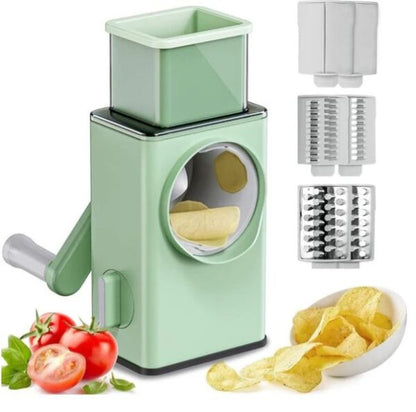 Aorlis AO-78333 Manual Rotary Cheese Grater, Vegetable Cutter