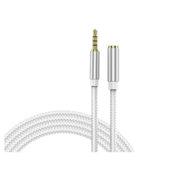 Wolulu AS-51197 Male 3.5mm To Female 3.5mm Aux Cable 1.5m