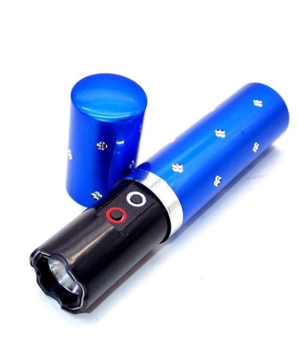 FA-1202 Mini Lipstick Self-Defensive Flashlight With Tazer