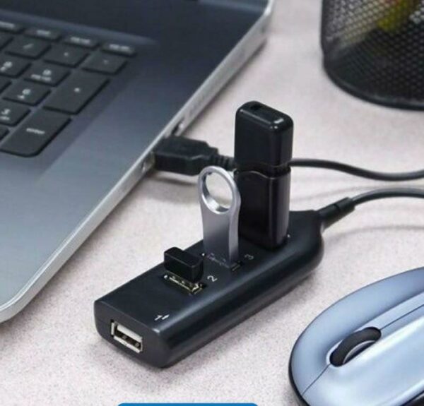 Aerbes AB-C221 Portable 4 Ports 3.0 USB HUB