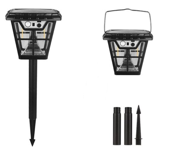 FA-XQ-Y09 Solar Powered Landscape Lawn With Sensor 40White LED + 4RGB