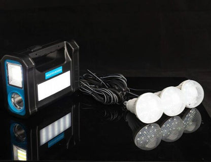 HB-1921 Solar Powered Emergency Lighting Kit System