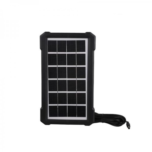 FA-T03 Multifunctional Rechargeable Solar Powered Speaker Light With 3 Bulbs