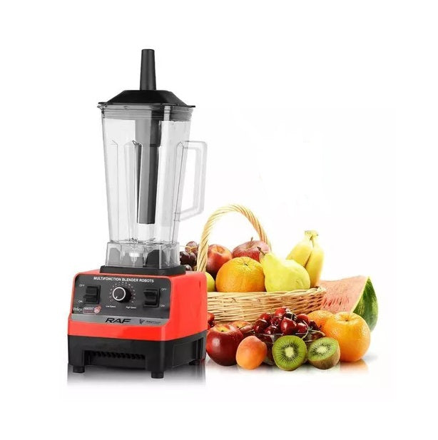 RAF R.2809 Stainless Steel 6 Blades Blender And Grinder 2.5L 2400W