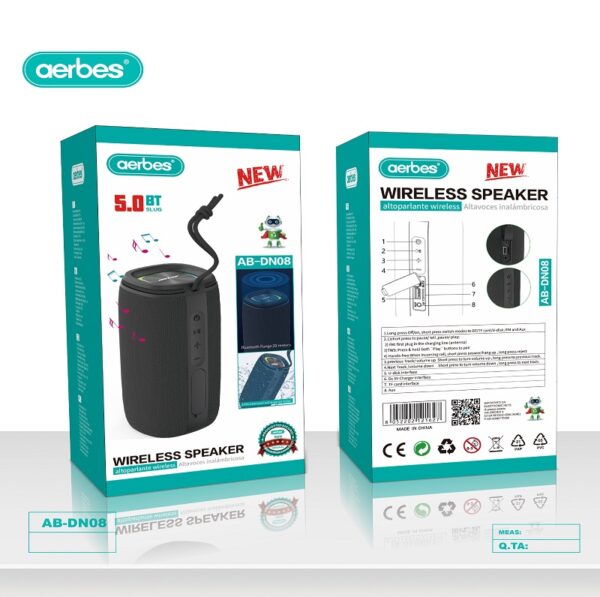 Aerbes AB-DN08 Wireless Bluetooth 5.0 Speaker